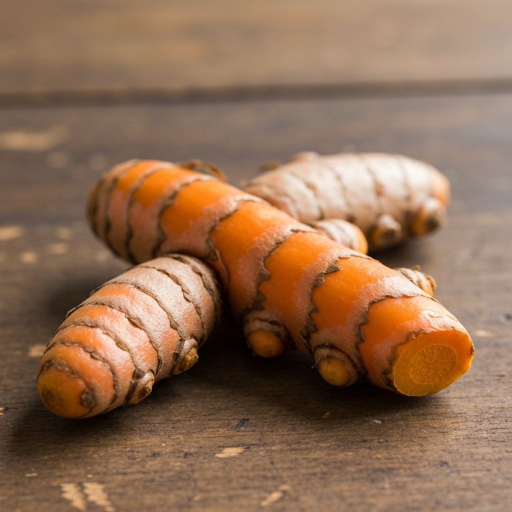 Fresh turmeric root